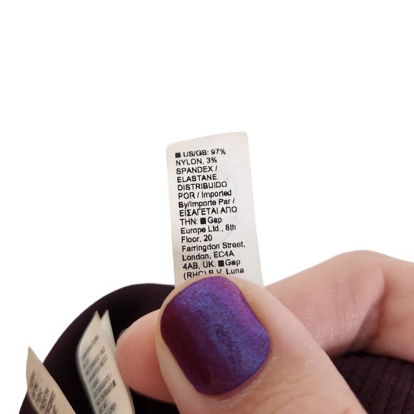 ATHLETA Top Womens Small Spiced Cabernet Flurry Seamless Turtleneck Top Shirt - Picture 11 of 12